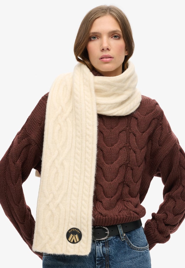 Foulard Marron Superdry - Neuf Sans étiquette - Département Femmes