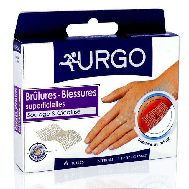 Brulures blessures superficielles 6 pansements steriles Urgo | La Redoute