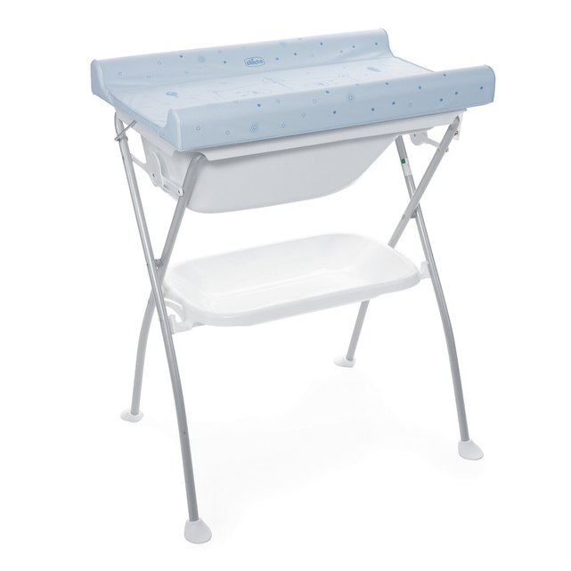 Combi Bain Et Change Bubble Land Bleu Chicco La Redoute