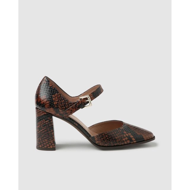 escarpins marron