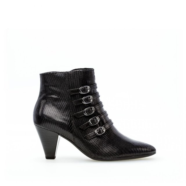 bottine talon aiguille noir