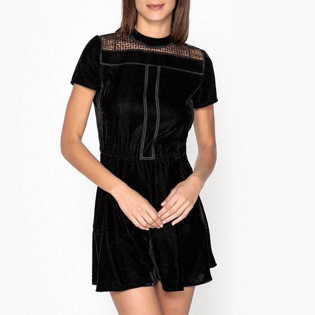 Robe velours anatolia noir Sessun | La Redoute