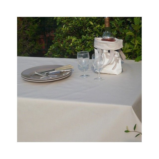Nappe Enduite Ronde Ou Ovale Unie Fleur De Soleil La Redoute