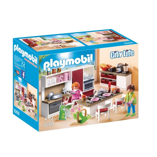 playmobil cuisine amenagee