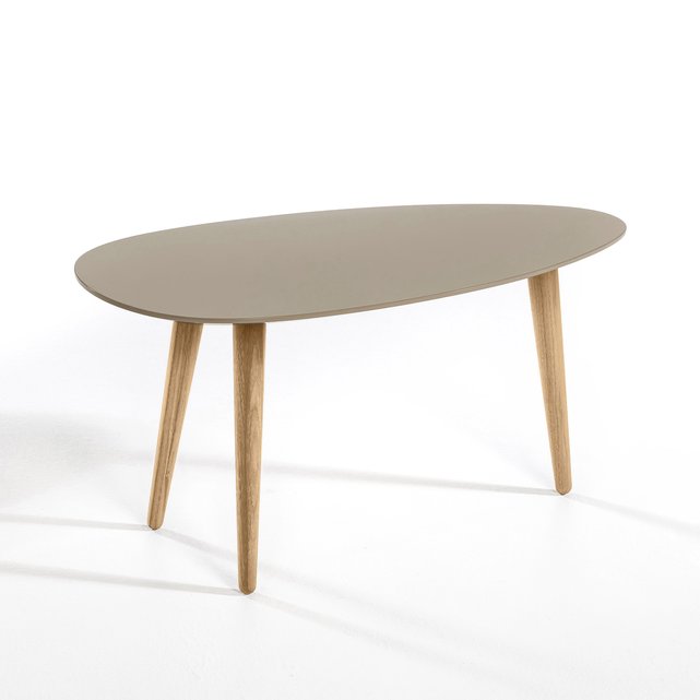 Flashback Retro Lacquered Hevea Wood Coffee Table Flashback Retro Lacquered Hevea Wood Coffee Table