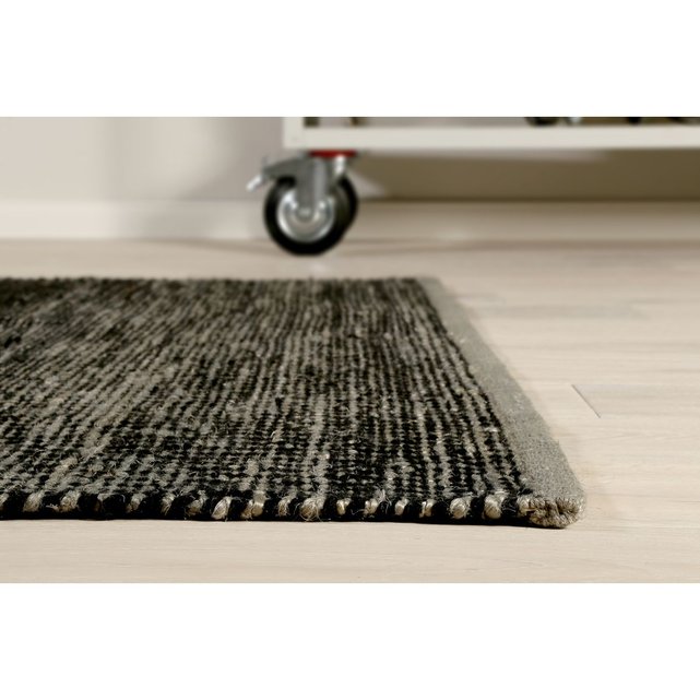 Tapis Toulouse Noir Homie Living La Redoute