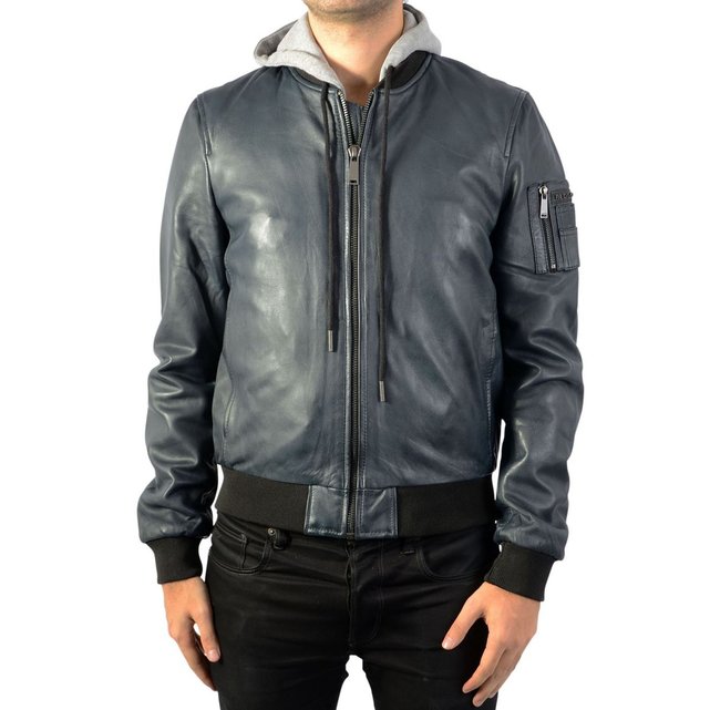 Veste Blue Redoute En Navy Cuir Sellers La Casting Redskins S7SnrqB