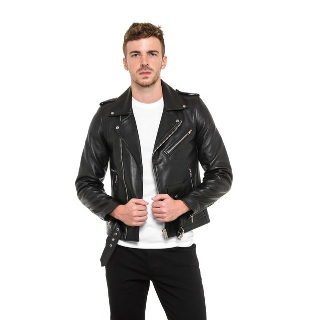 Perfecto cuir homme la redoute clearance