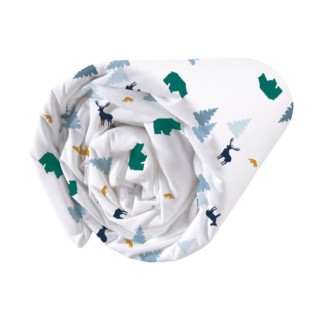 Drap housse pour enfant en coton - nordic blanc Matt Et ...