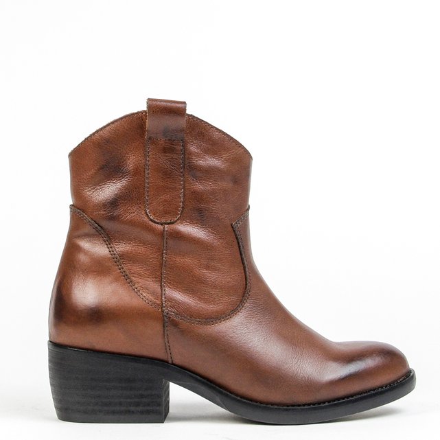 West Leather Boots