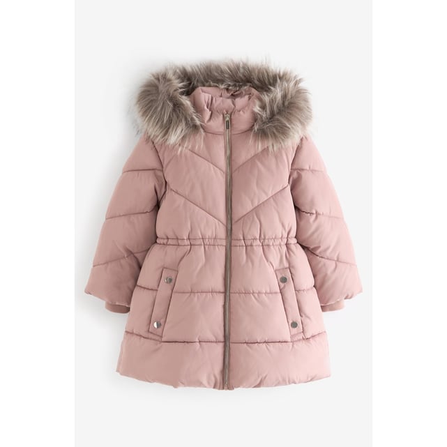 Manteau Fille Next Taille 1,5-2 Ans – Vert Velouté, 100% Coton, Très Bon état Occasion