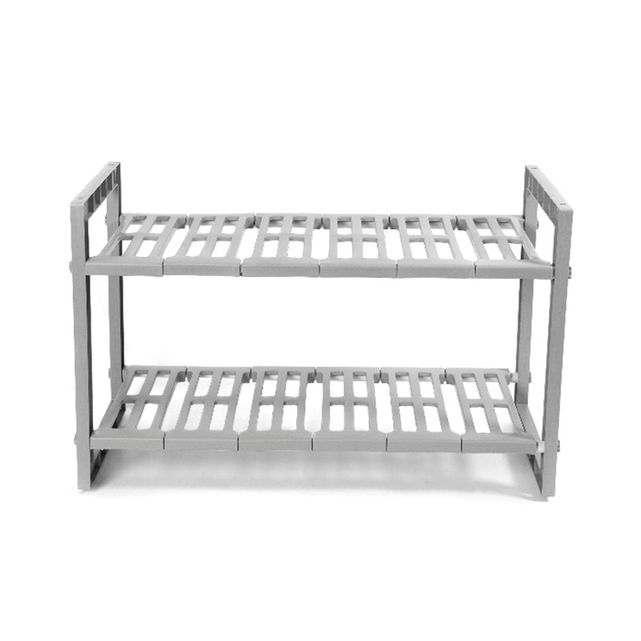 L Etagere Extensible Sous Evier Grise Compactor La Redoute