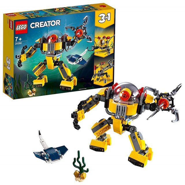 En Creator Sous Robot 1 Le 31090 Lego Marin 3 fYbg6v7y