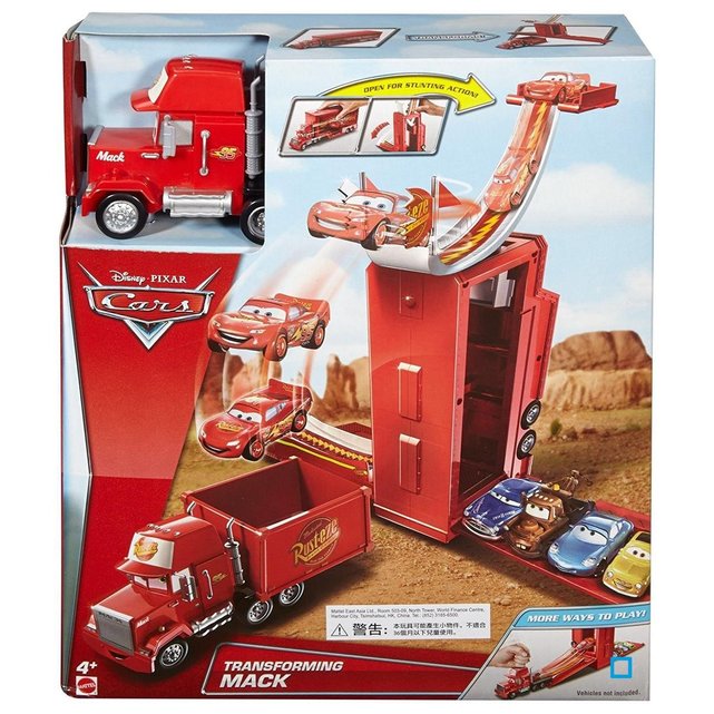 camion mack transporteur cars avec 3 voitures