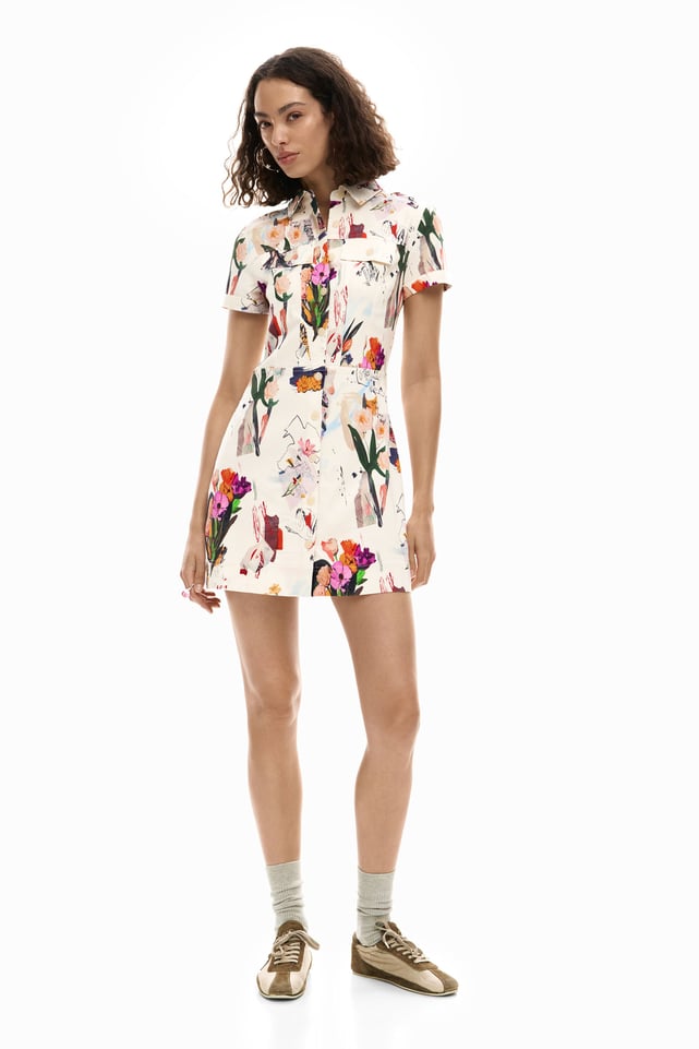 Robe Desigual Modèle Cayetano Taille 42 - Neuf Avec étiquettes, Multicolore, Longueur Genou