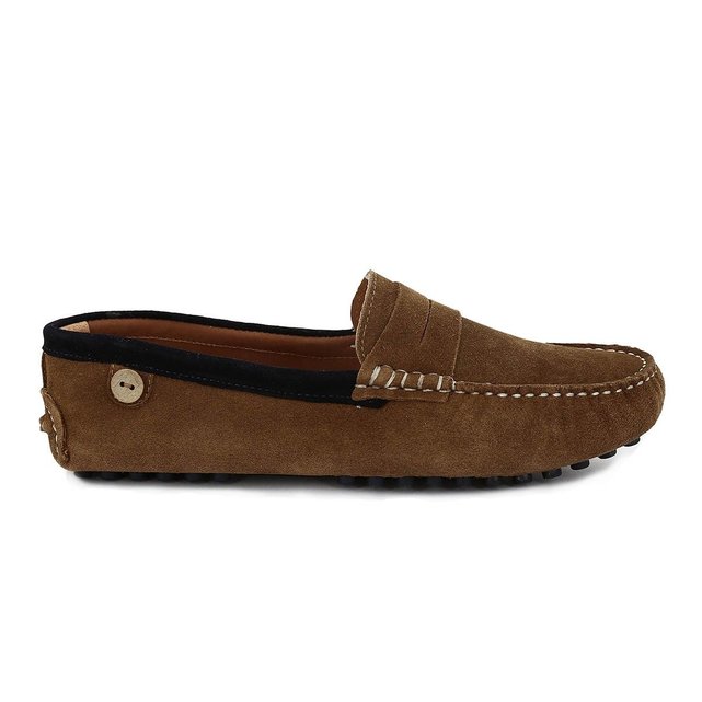 Mocassin Palm suede Faguo en marron pour homme Mocassin Palm suede Faguo en marron pour homme