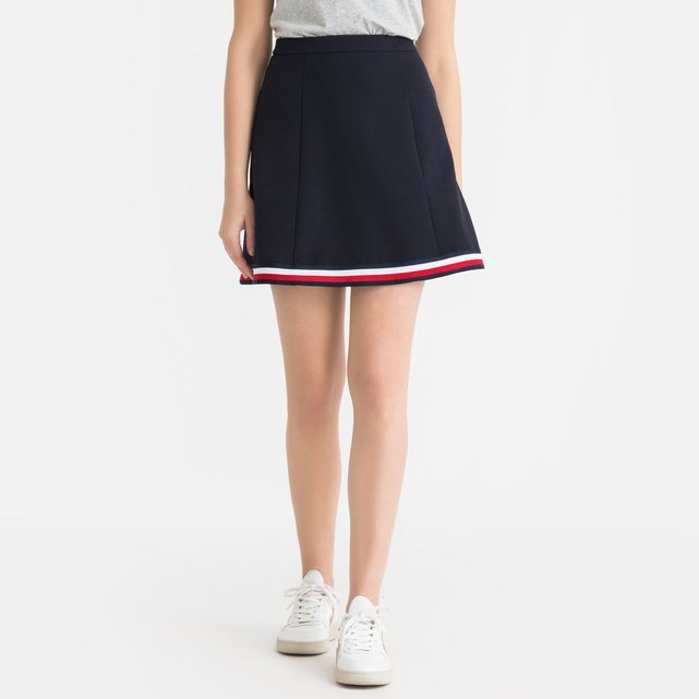 Jupe Redoute Marine Évasée HilfigerLa Courte Tommy 8X0OPnwk