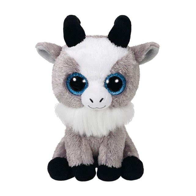 Peluche Gabby Et La Maison Magique Beanie boo's - peluche gabby chèvre 15 cm - jurty36843 gris Ty | La Redoute