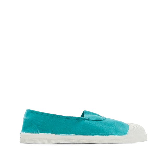 Baskets basique elastique vert menthe Bensimon La Redoute Baskets basique elastique vert menthe Bensimon La Redoute
