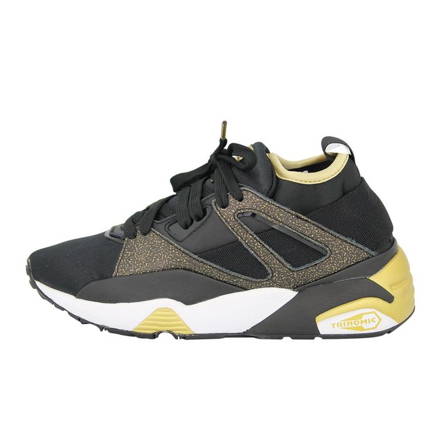Puma WNS BOG SOCK GRAPHIC Chaussures Mode Sneakers Femme Noir Jaune Trinomic Puma WNS BOG SOCK GRAPHIC Chaussures Mode Sneakers Femme Noir Jaune Trinomic