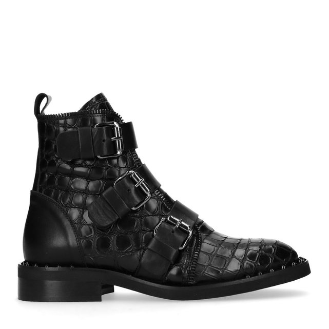 avec de clous SACHA motardes motif peau serpent et Bottines FxnwEqwU7O
