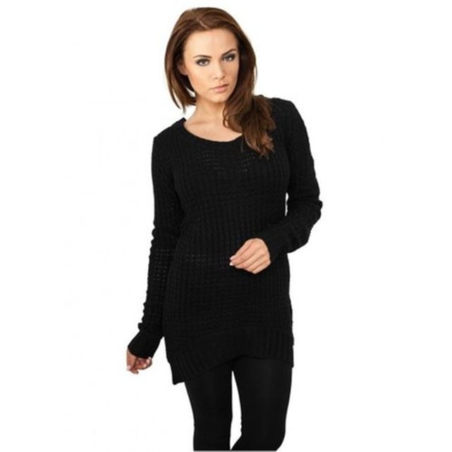 maille noir à rond La Classics long Urban Redoute Pull col gq5xW