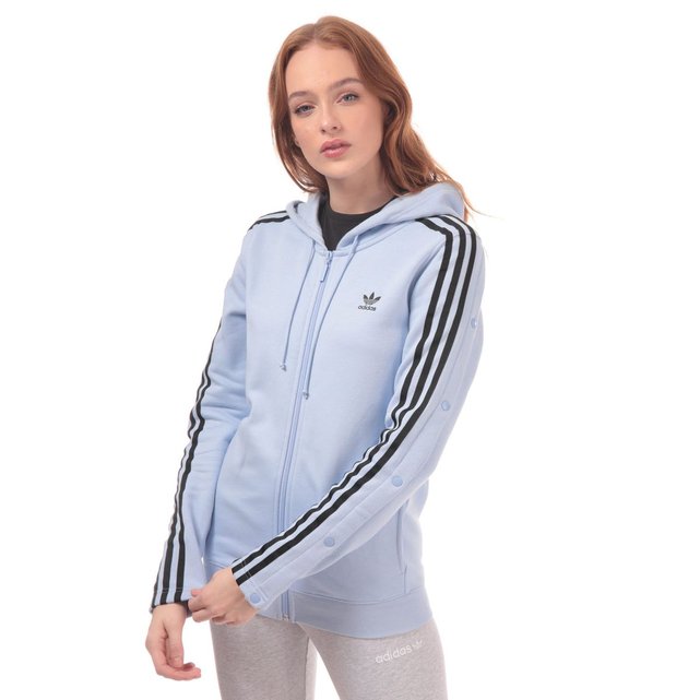 veste adidas bleu clair