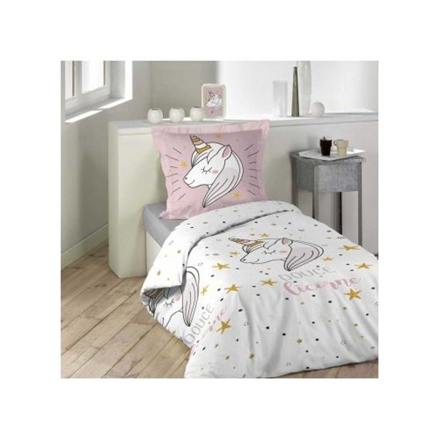 parure de lit licorne parure de lit fillette quot licorne quot multicolore douceur d interieur la redoute parure de lit licorne parure de lit fillette quot licorne quot multicolore douceur d interieur la redoute