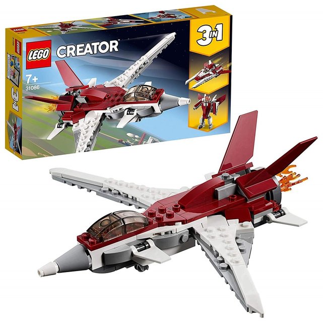 Lego 31086 creator 3-en-1 - l'avion futuriste Lego | La Redoute