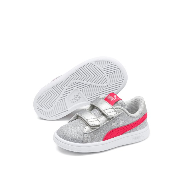 basket puma smash v2 glitz glam pour petite fille basket puma smash v2 glitz glam pour petite fille