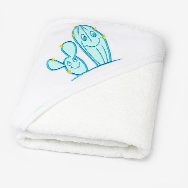 Sortie De Bain Bebe Et Gant Bleu Les Kinousses La Redoute