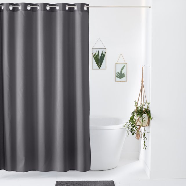 Scenario Plain Canvas Shower Curtain La, Shower Curtains For Men