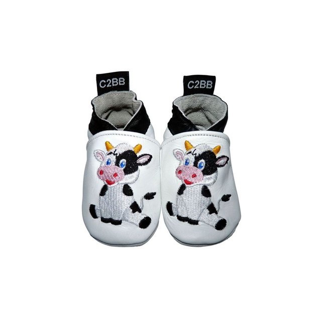 vaca Zapatillas suave Zapatillas cuero de XZuPikO