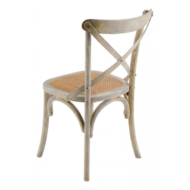 Chaise bistrot en bois d'orme (lot de 2) Zago  La Redoute