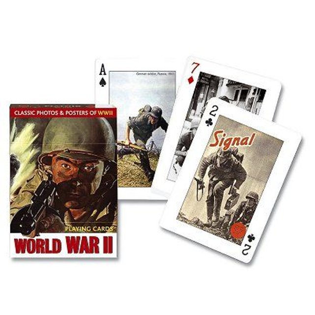 Jeu De 54 Cartes Seconde Guerre Mondiale Piatnik La Redoute