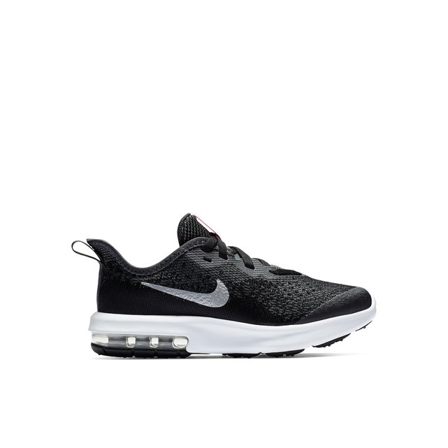 Kids air max sequent 4 trainers , black 