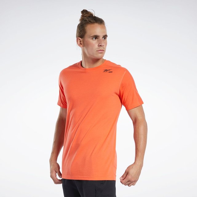 tee shirt reebok orange