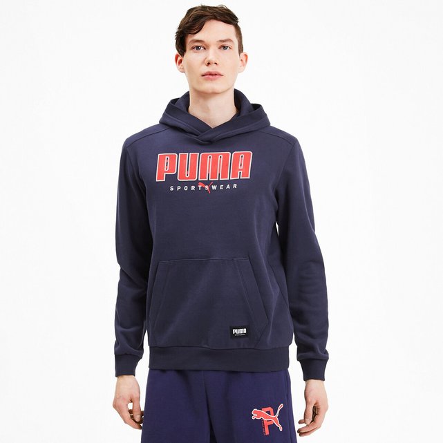 puma navy blue hoodie