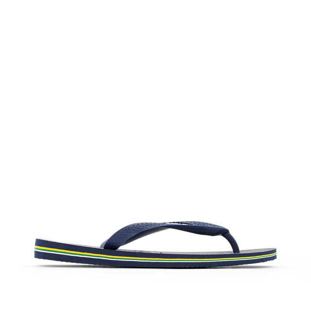 havaianas brazil logo flip flops