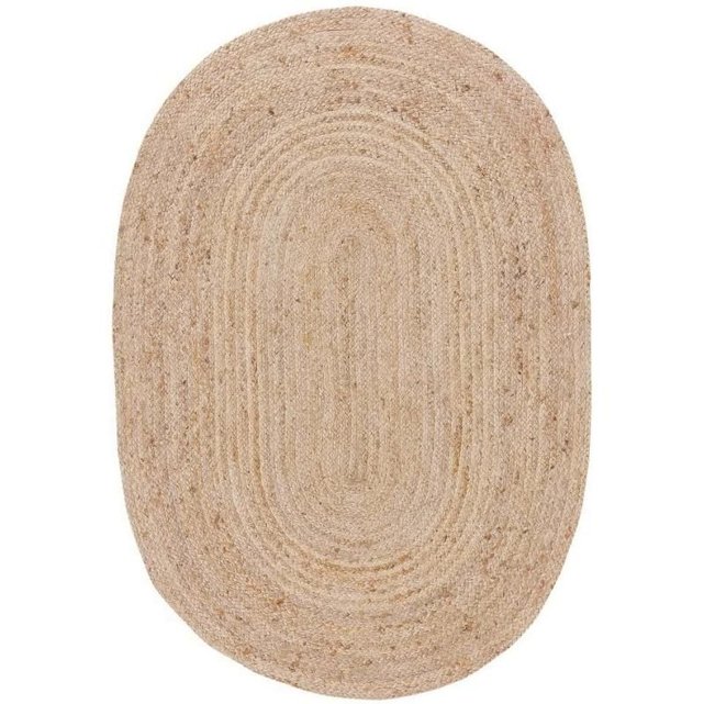 Tapis Jute Ovale Naturel 200x290 Cm Malva Naturel Natacha B | La Redoute