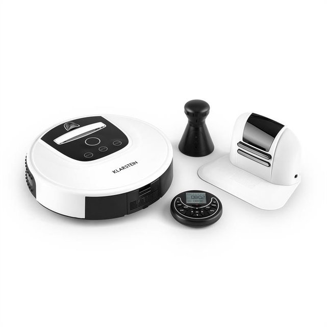 Cleanhero robot aspirateur automatique télécommande blanc Cleanhero Robot aspirateur Automatique Télécommande blanc
