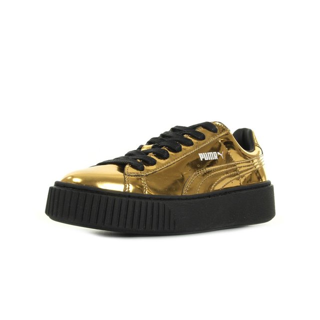 Platform metallic doré - noir Puma La Redoute Platform metallic doré - noir Puma La Redoute