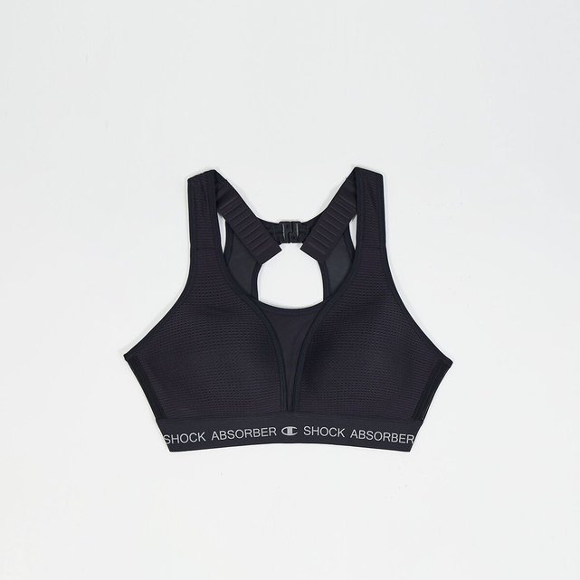 Extreme support sports bra, black, Champion Shock Absorber