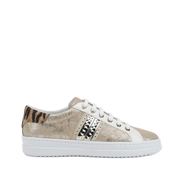 geox gold trainers