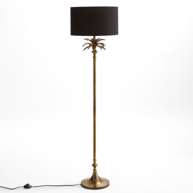 Yvor Palm Tree Floor Lamp Base Aged Brass La Redoute Interieurs - Gold Palm Tree Lamp Uk Yvor Palm Tree Floor Lamp Base Aged Brass La Redoute Interieurs - Gold Palm Tree Lamp Uk