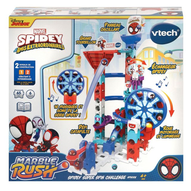 VTech - Circuit à billes enfant - Marble Rush - Super Action Set