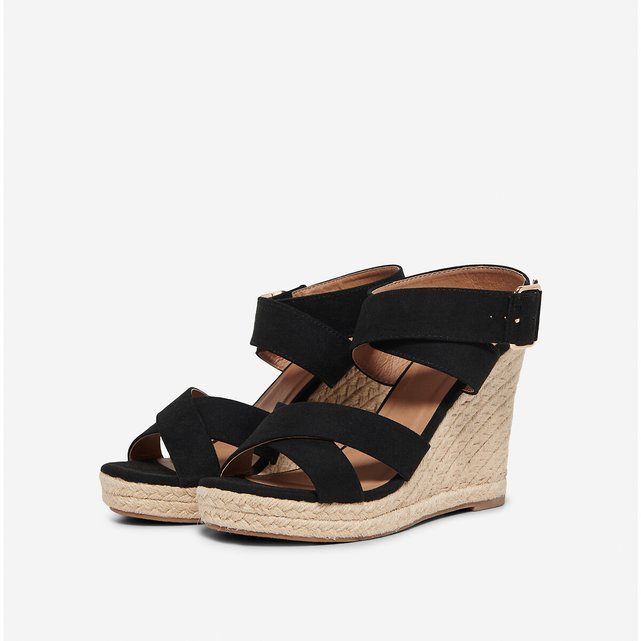 sandales compensées homme la redoute