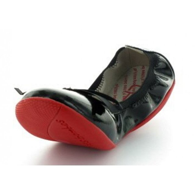 R Noir Les P'tites WOMAN Ballerine LPB Vernis Ella Bombes gYxUz