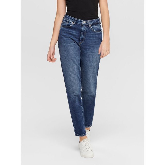 Jean Mom Onlveneda Bleu Dark Blue Denim Only La Redoute