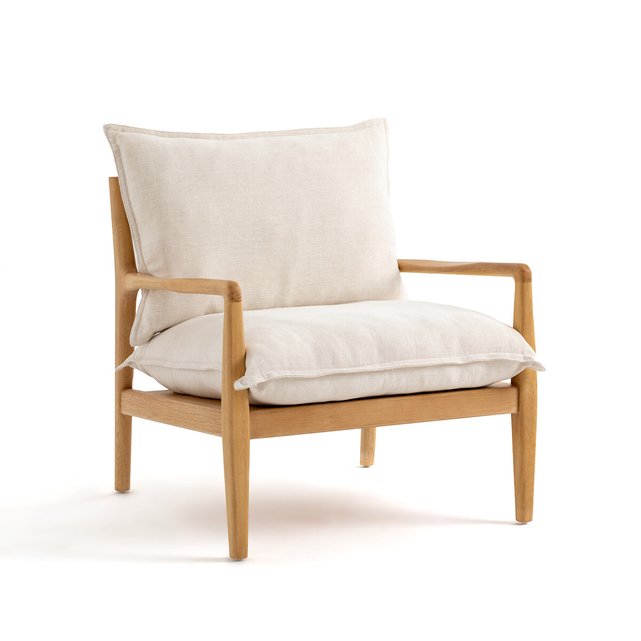 Fauteuil toile viscose, Dilma